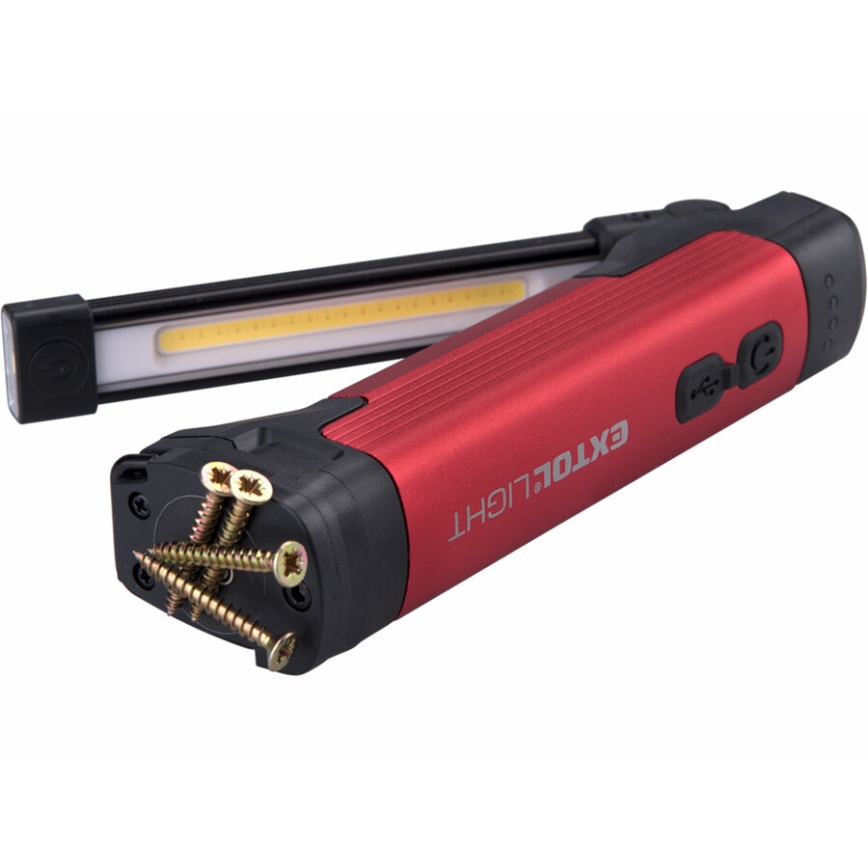 Extol - LED Hämardatav laetav töövalgusti LED/3,7V 2600mAh IPX4
