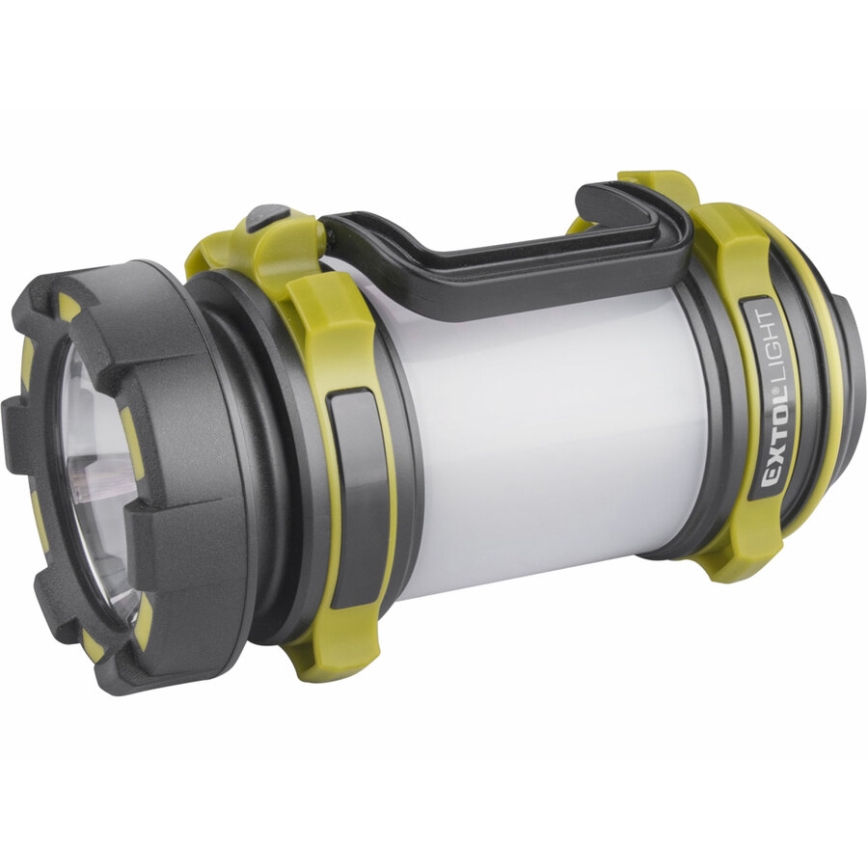 Extol - LED Hämardatav taskulamp akupangaga LED/2600 mAh/3,7V IPX4
