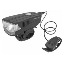 Extol - LED Laetav jalgratta taskulamp pasunaga LED/5W/1200mAh/3,7V IPX4