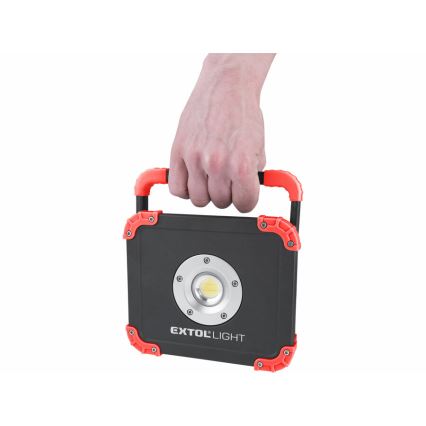 Extol - LED Laetav prožektor LED/20W/6600 mAh/3,7V IP54