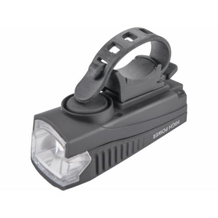 Extol - LED Laetav taskulamp koos jalgratta pasunaga LED/5W/1200 mAh/3,7V IPX4