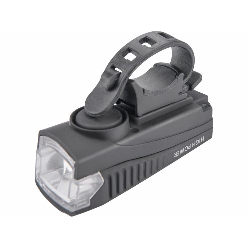 Extol - LED Laetav taskulamp koos jalgratta pasunaga LED/5W/1200 mAh/3,7V IPX4