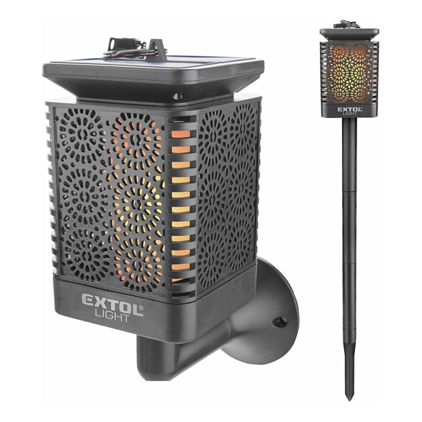Extol - LED Päikesepaneeliga valgusti 4-ühes LED/600 mAh/1,2V IP44