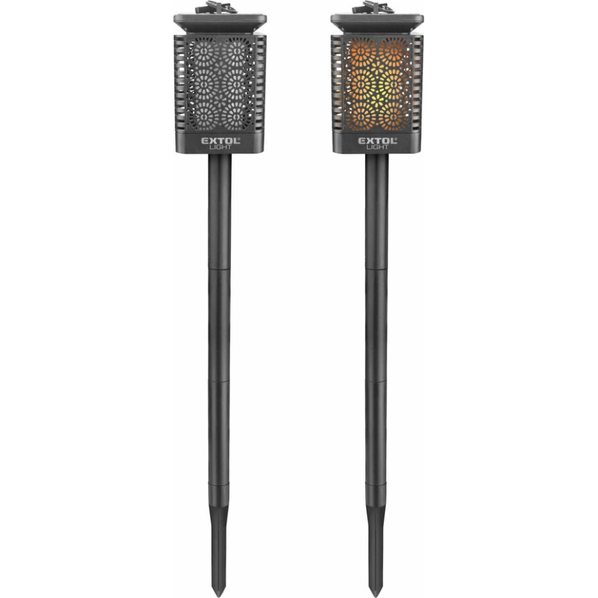 Extol - LED Päikesepaneeliga valgusti 4-ühes LED/600 mAh/1,2V IP44