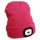 Extol - Müts pealambi ja USB laadimisega 300 mAh roosa, suurus UNI