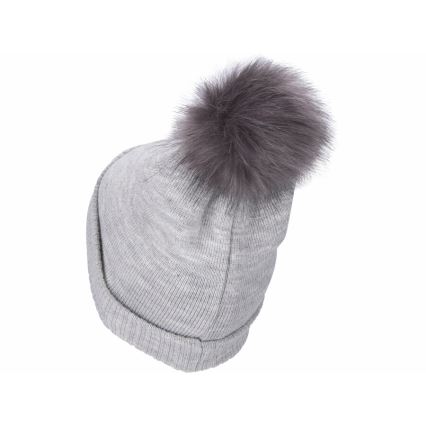 Extol - müts pealambiga ja USB-laadimisega, 300 mAh akuga, hall tupsuga, suurus UNI