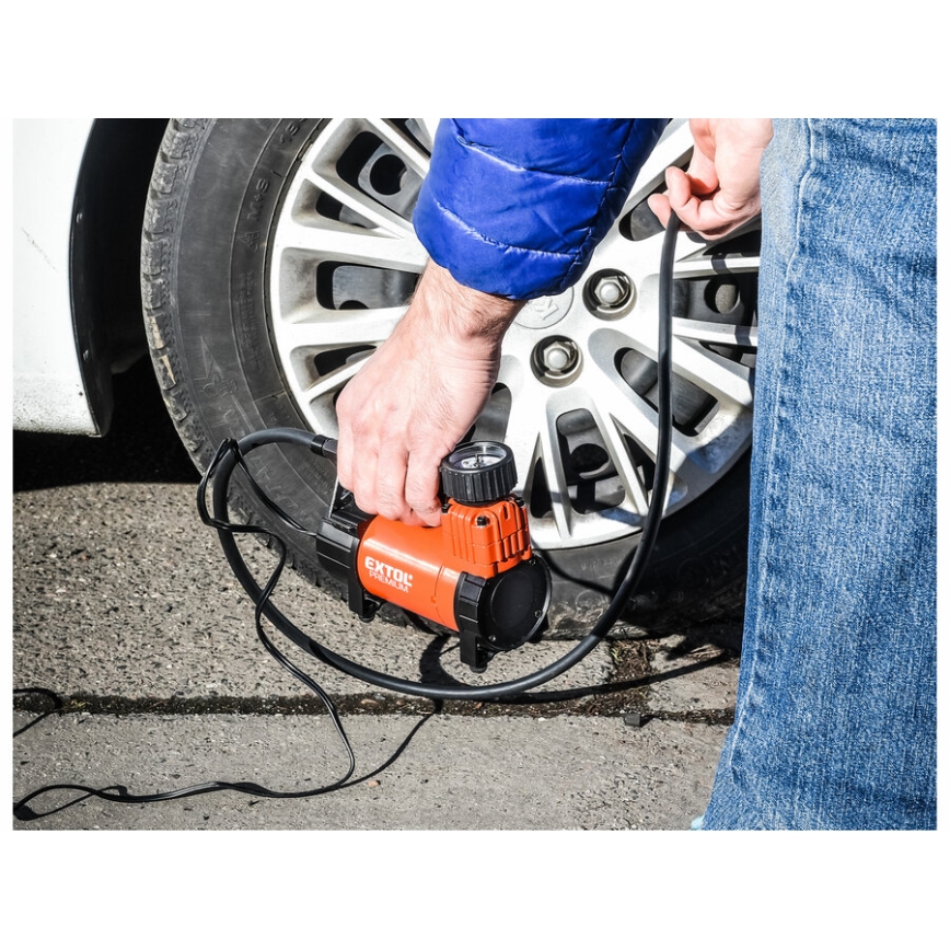 Extol Premium - Auto kompressor 12V
