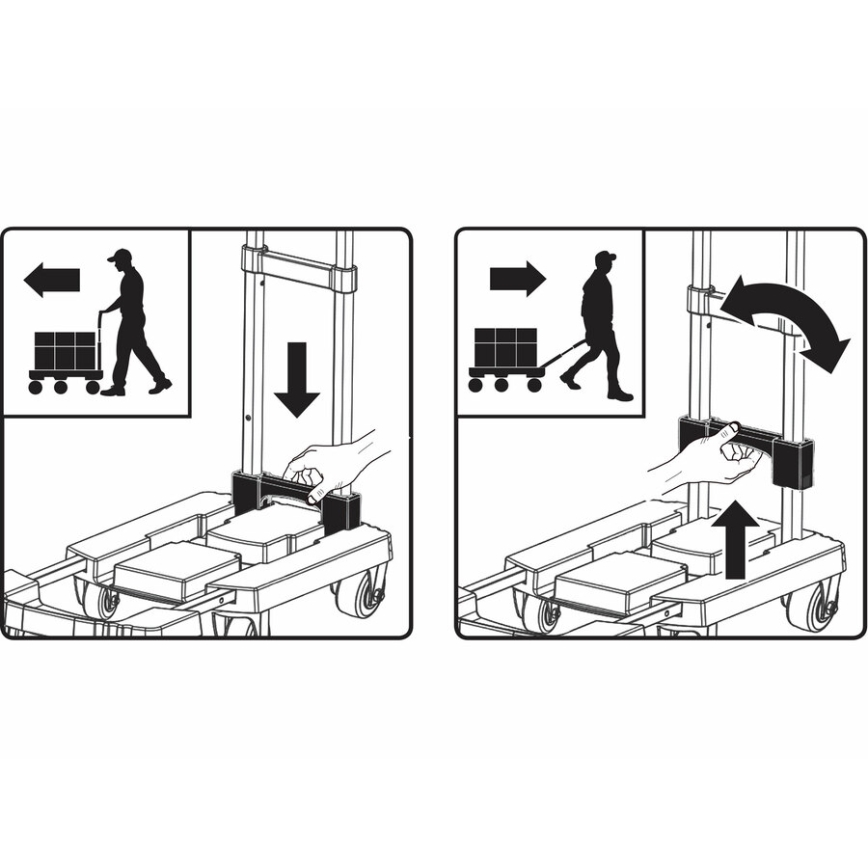 Extol Premium - kokkupandav käru