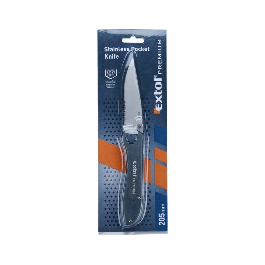 Extol Premium - Kokkupandav nuga 205 mm roostevaba teras