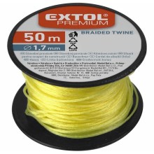 Extol Premium - Müürinöör 1,7mm x 50m kollane