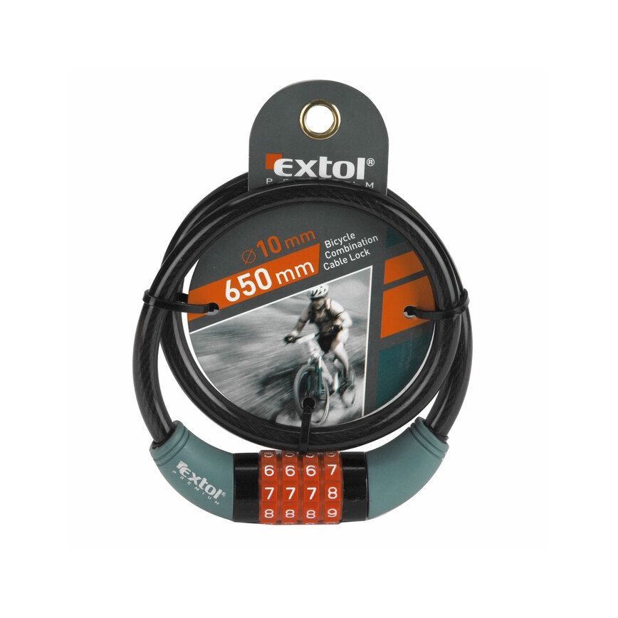 Extol Premium - Rattalukk 10x650 mm 4-kohalise koodiga