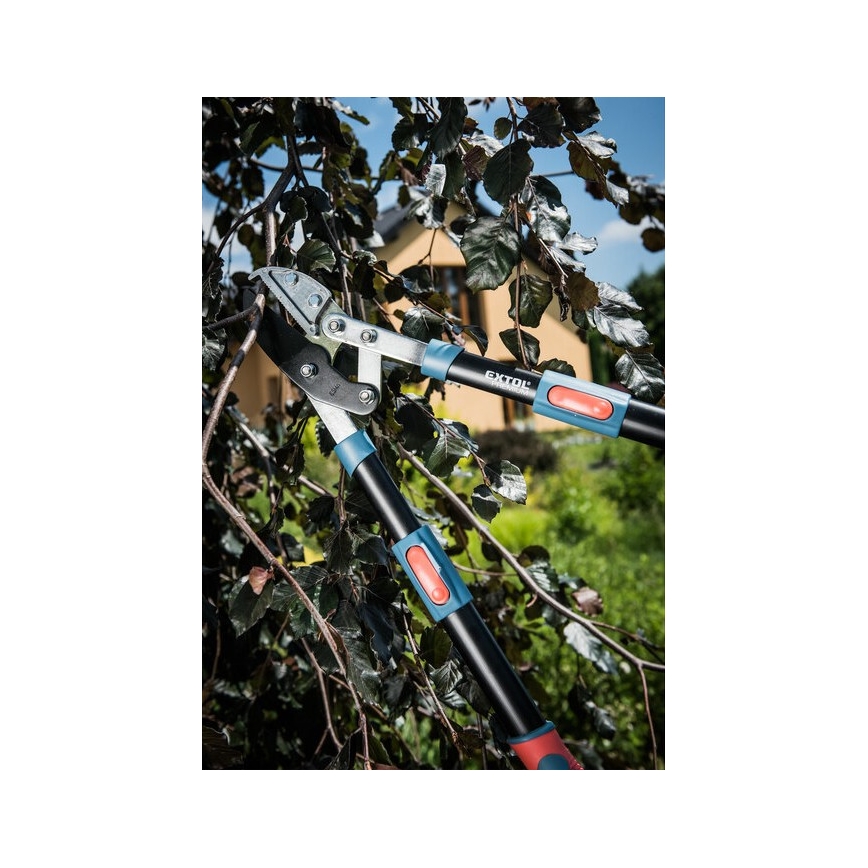 Extol Premium - Teleskoopilised ülekandega oksakäärid 670-940 mm