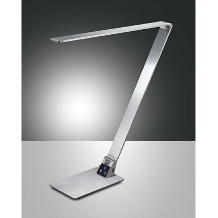 Fabas 3265/30/212 - LED Hämardatav laualamp WASP LED/12W/230V 3000/4000/5000K matt kroom