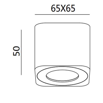 Fabas 3429-71-102 - LED-kohtvalgusti PALMI LED/6W/230V