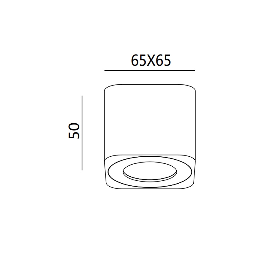 Fabas 3429-71-102 - LED-kohtvalgusti PALMI LED/6W/230V