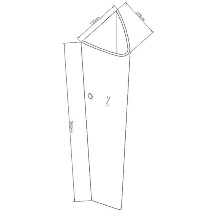 Fabas Luce 2523-21-102 - Seinavalgusti DEDALO 1xE27/75W/230V valge