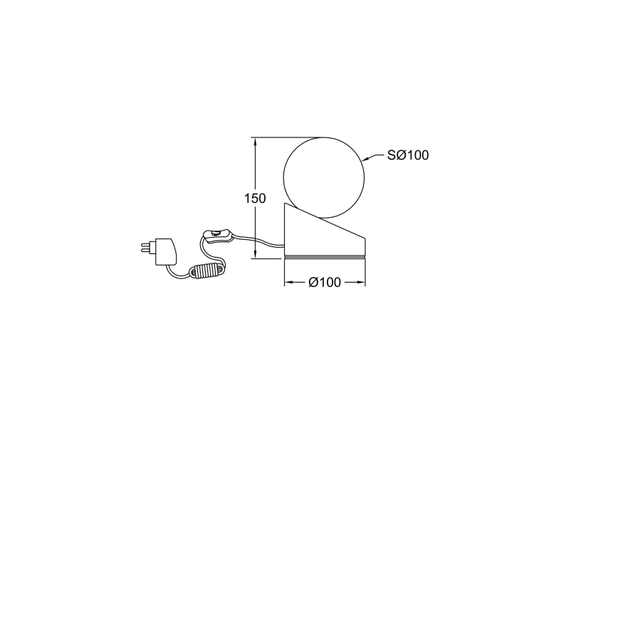 Fabas Luce 3360-30-102 - LED Puutetundlik hämardatav laualamp GRAVITY LED/5W/230V valge