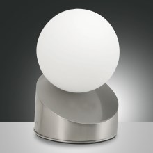 Fabas Luce 3360-30-178 - LED Puutetundlik hämardatav laualamp GRAVITY LED/5W/230V matt kroom