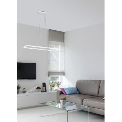 Fabas Luce 3394-43-102 - LED Hämardatav lühter BARD LED/52W/230V 4000K valge