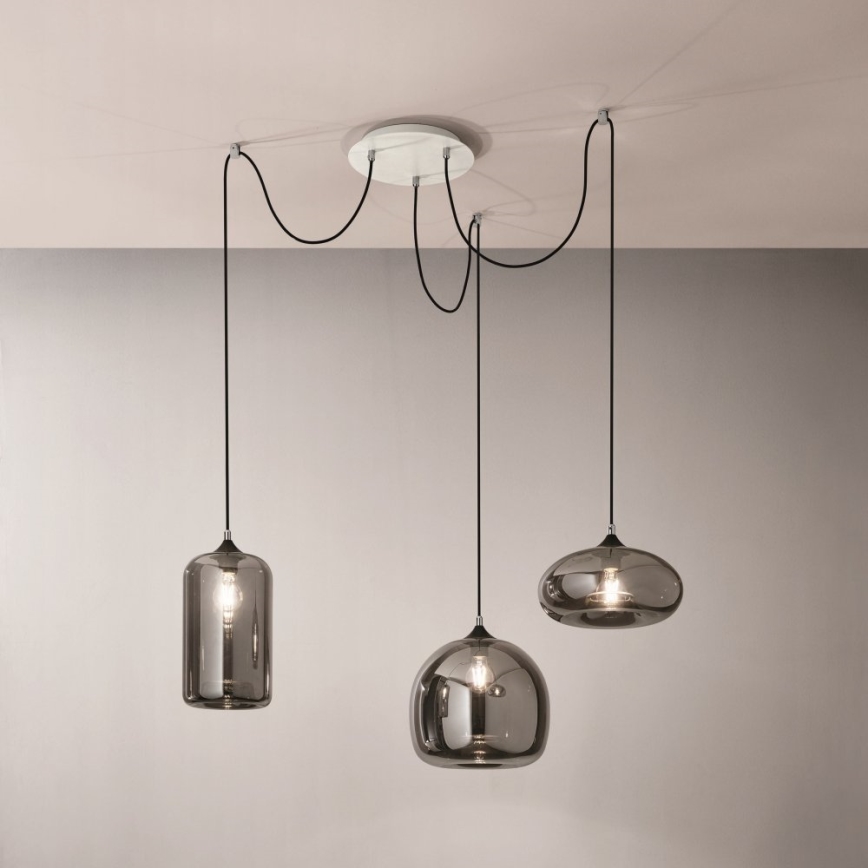 Fabas Luce 3496-47-126 - Lühter FIONA 3xE27/60W/230V