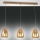 Fabas Luce 3673-48-125 - Lühter BRITTON 3xE27/40W/230V kuldne