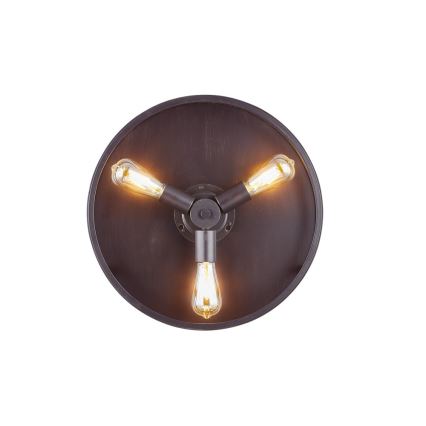 FANAWAY 212927 - LED-laeventilaator CLASSIC 3xE27/4W/230V must, läbimõõt 112 cm + kaugjuhtimispult