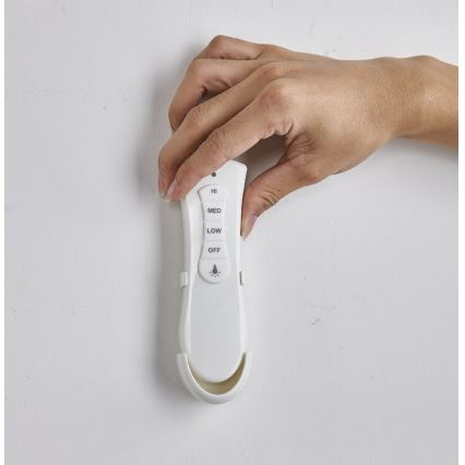 FANAWAY 212982 - Laeventilaator EVORA 2xE27/20W/230V läikiv kroom + kaugjuhtimispult