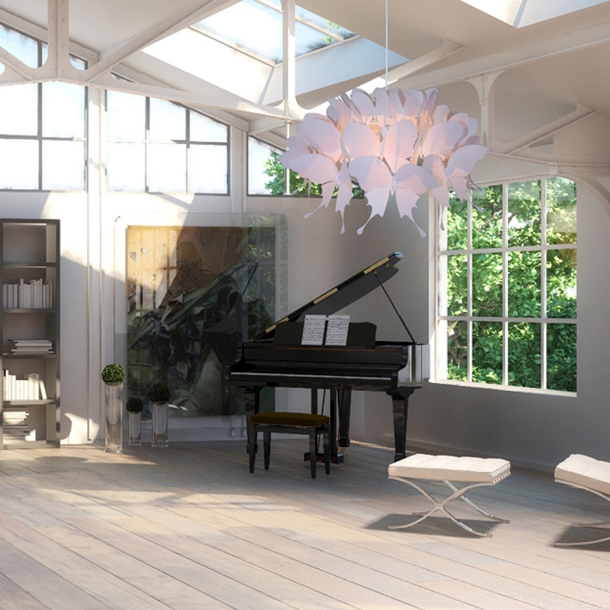 FARFALLA laste lühter 1xE27/60W/230V roosa