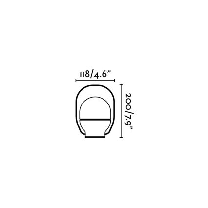 FARO 01016 - LED Hämardatav laualamp TAKE AWAY LED/1,5W/3,7V 2700K 2600 mAh must