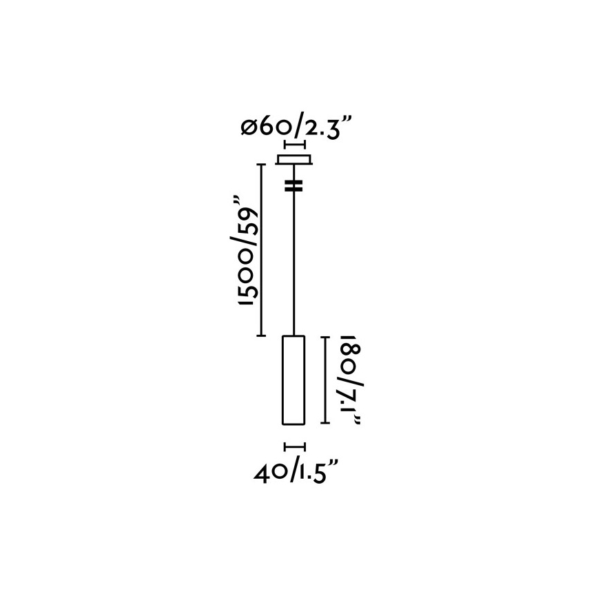 FARO 29894 - LED Lühter ORA LED/4W/230V valge