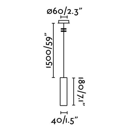 FARO 29895 - LED Lühter ORA LED/4W/230V must