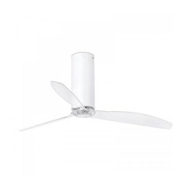 FARO 32034 - Laeventilaator TUBE FAN valge/läbipaistev d. 128 cm