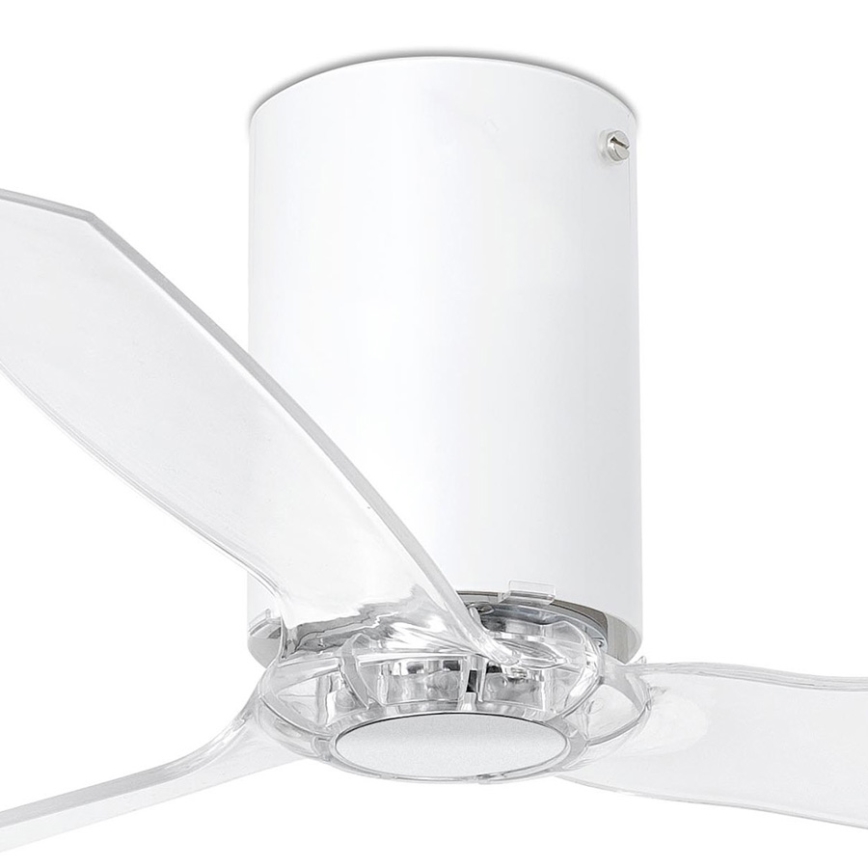 FARO 32039 - Laeventilaator MINI TUBE VENTIL läbipaistev d. 128 + pult