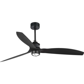 FARO 32100WT1N - LED-hämardatav laeventilaator JUST FAN M LED/16W/230V, läbimõõt 128 cm, must, Wi-Fi Tuya + kaugjuhtimispult