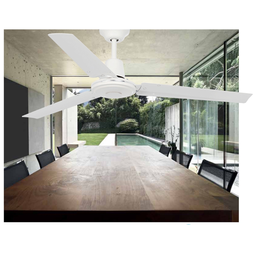 FARO 33005 - Laeventilaator ECO INDUS d. 120 cm valge