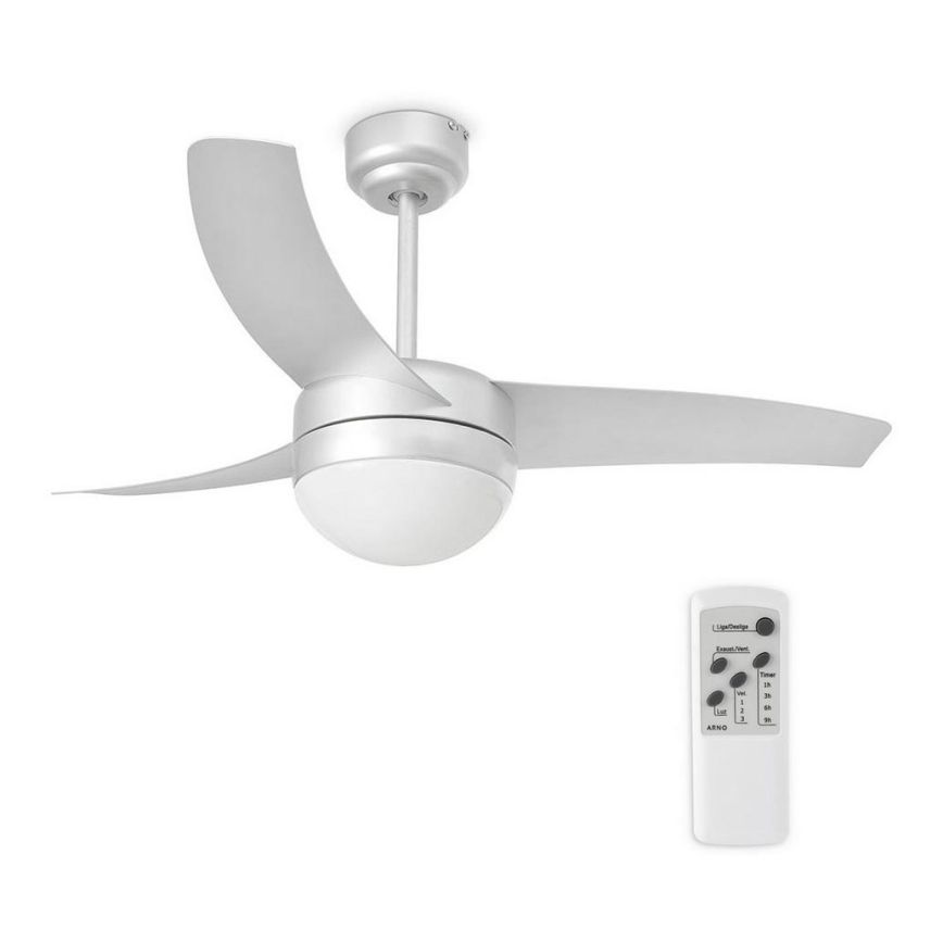 FARO 33416 - Laeventilaator EASY 2xE27/15W/230V d. 105 cm + pult