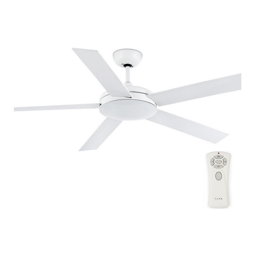 FARO 33420 - laeventilaator NOVA valge/pruun