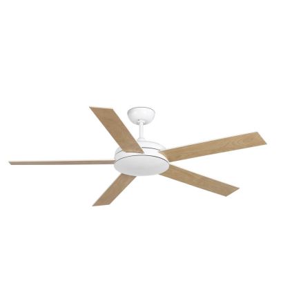FARO 33420 - laeventilaator NOVA valge/pruun