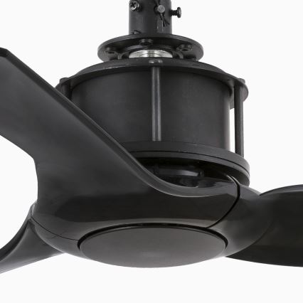 FARO 33424WT - laeventilaator JUST FAN S, läbimõõt 81 cm, must, Wi-Fi Tuya + kaugjuhtimispult