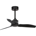 FARO 33424WT - laeventilaator JUST FAN S, läbimõõt 81 cm, must, Wi-Fi Tuya + kaugjuhtimispult