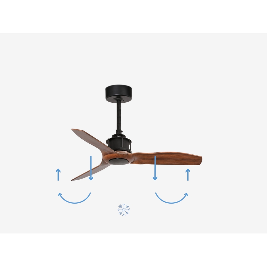 FARO 33425 - Laeventilaator JUSTFAN d. 81 cm + pult