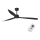 FARO 33432 - Laeventilaator JUST FAN XL d. 178 cm must + kaugjuhtimispult