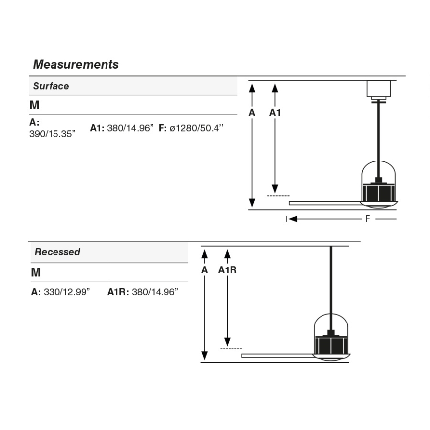 FARO 334351N - hämardatav LED laeventilaator WEAVER M LED/16W/230V, läbimõõt 128 cm, pruun/must + kaugjuhtimispult