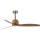 FARO 33436WT - laeventilaator WEAVER M, läbimõõduga 128 cm, pruun/messing, Wi‑Fi (Tuya) + kaugjuhtimispult