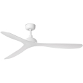 FARO 33446WT - Laeventilaator GOTLAND L valge d. 132 cm Wi-Fi Tuya + kaugjuhtimispult
