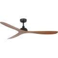 FARO 33447WT - Laeventilaator GOTLAND L pruun/must d. 132 cm Wi-Fi Tuya + kaugjuhtimispult