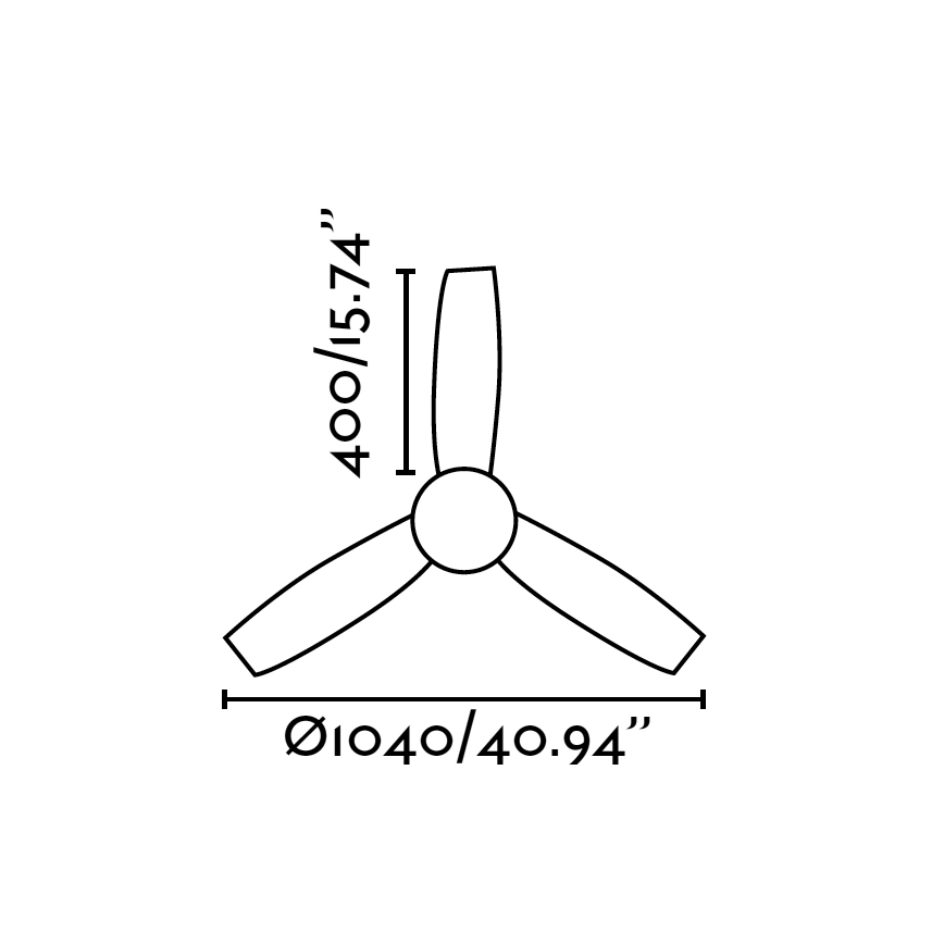 FaRO 33454 - laeventilaator MINI UFO 2xE27/15W/230V