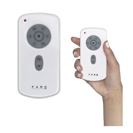 FARO 33461A - Laeventilaator ANDROS XL valge d. 213 cm + kaugjuhtimispult