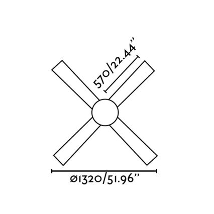 FARO 33470 - Laeventilaator PALK 2xE14/40W/230V + kaugjuhtimispult