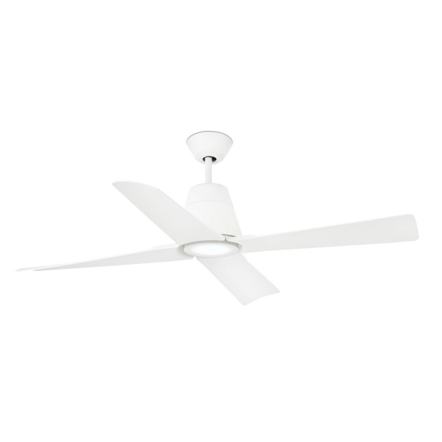 FARO 33480 - Laeventilaator TYPHOON IP44 valge d. 130 + pult